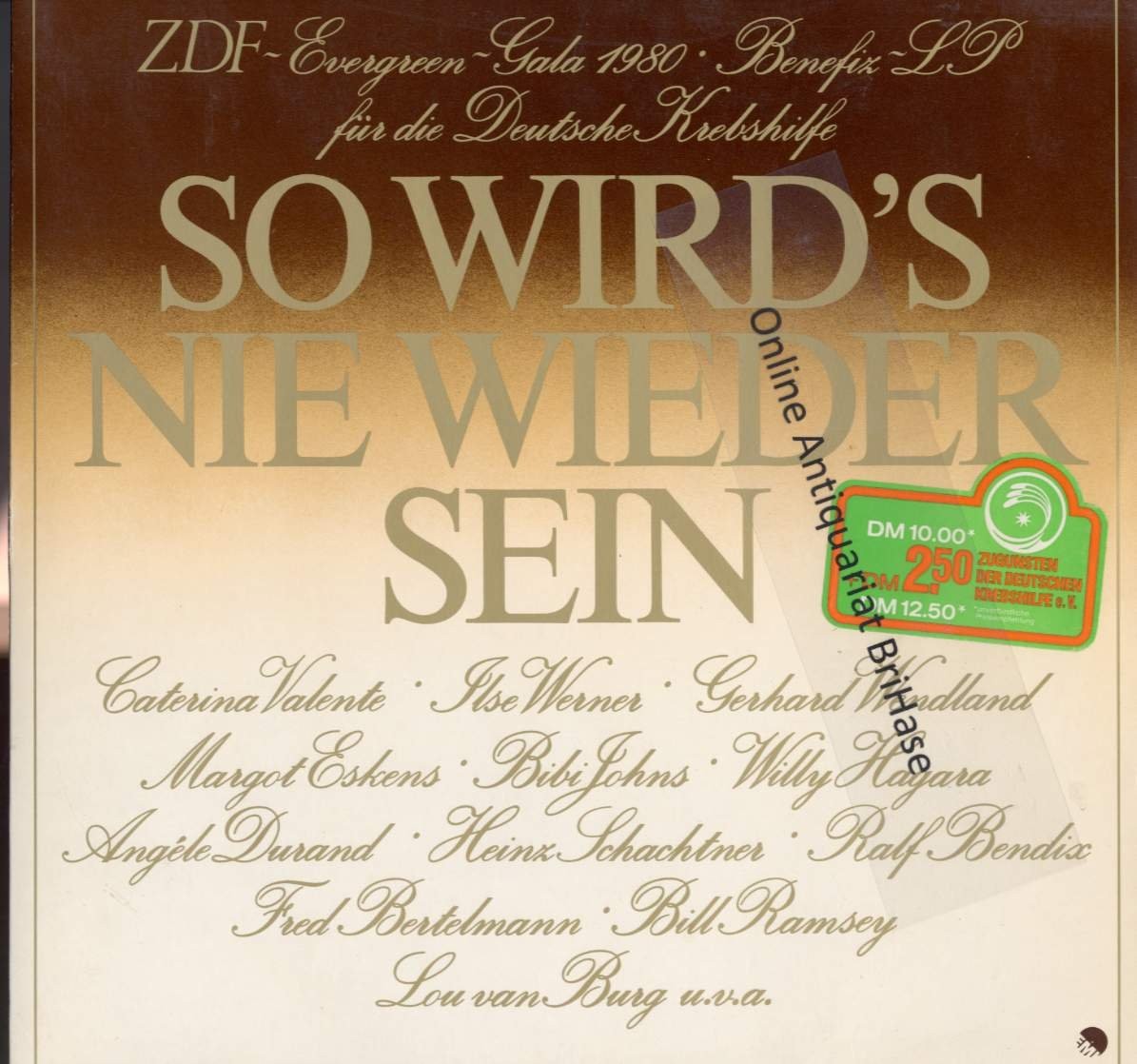 Various - Zdf-Evergreen Gala So Wird's Nie Wieder Sein