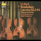 Various - Johann Sebastian Bach - Wolfgang Schneiderhan - Festival Strings Lucerne - Rudolf Baumgartner - Brandenburgische Konzerte Nr. 1 O 4 O 6