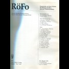 W. Frommhold, P. Thurn - Röfo Fortschritte Auf Dem Gebiete Der Röntgenstrahlen Und Der Nuklearmedizin. 135. Band 1981
