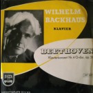 Wilhelm Backhaus - Beethoven/Piano Concerto Nº.4 In G Major, Opus 58
Label:
Decca – Lxt 2629