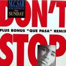 M.c. Sar & The Real Mccoy - Don't Stop