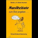 Monika Heumann - Musikzitate Zum (Ton) Angeben