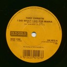 Tony Christie - I Did What I Did For Maria / Is This The Way To... 